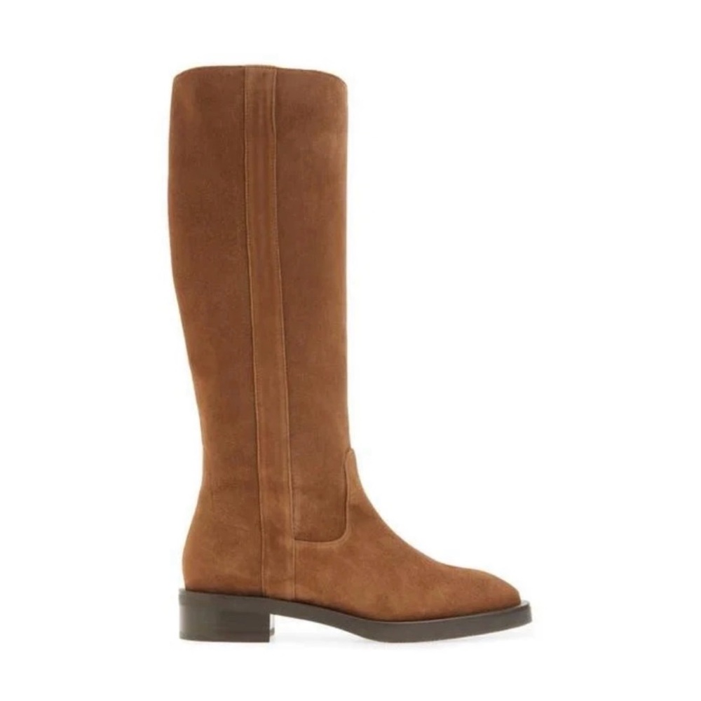 New Stuart Weitzman Lenora Knee High Boot Brown Sz 8.5